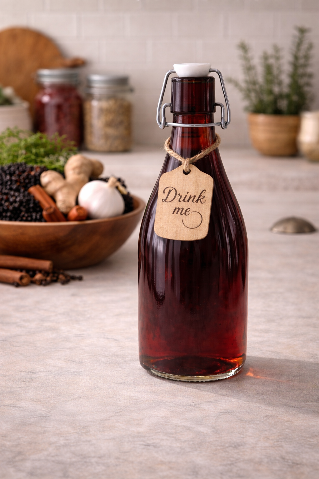 The Drink Me Bottle - Apothecary Edition