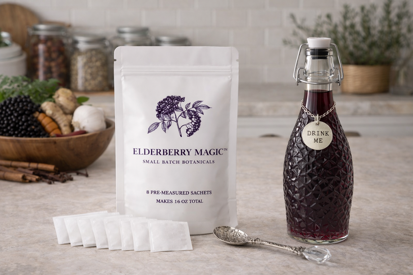 Elderberry Magic™ | The First Pour Collection, Crystal Edition - Makes 16oz