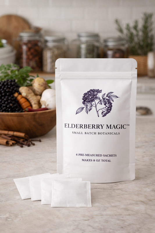 Elderberry Magic™ | Organic Elderberry Syrup Blend - Makes 8oz